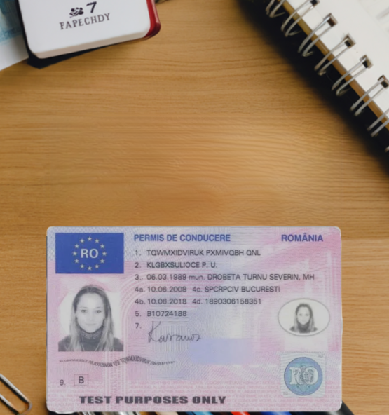 Romania Driving Licence Online 555x592