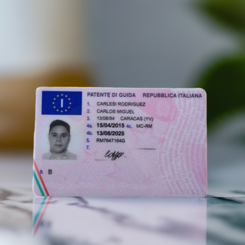 Buy Italian driving licence 