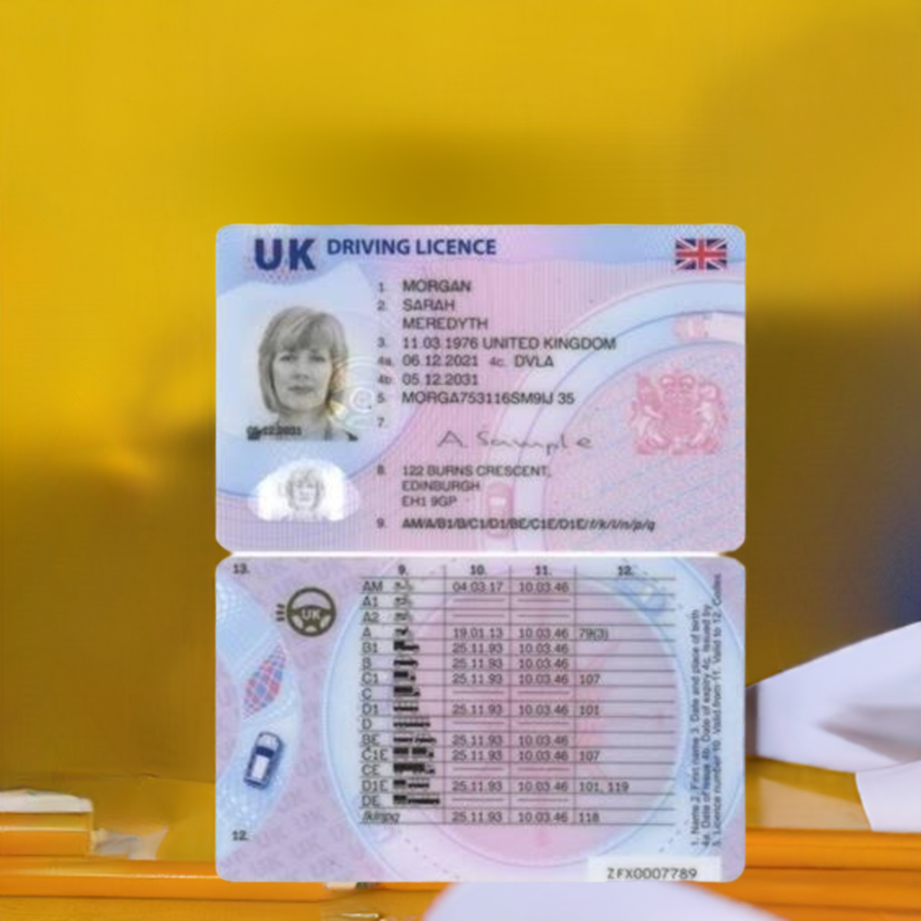 Buy UK driver's license